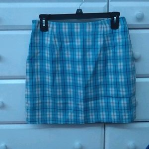 Blue Shein mini skirt
